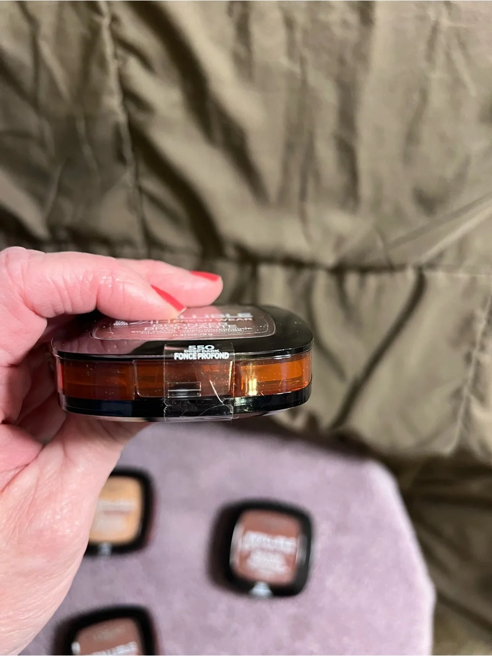 L'Oreal Infallible 24H Fresh Wear Bronzer - Deep Dark Brown